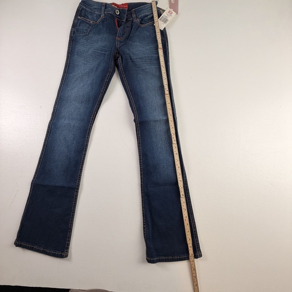 Vintage Echo Red Jeans Medium Wash Denim Size 3 Women's - Picture 7 of 16
